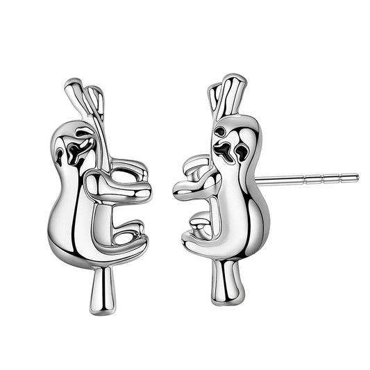 Sloth Stud Earrings