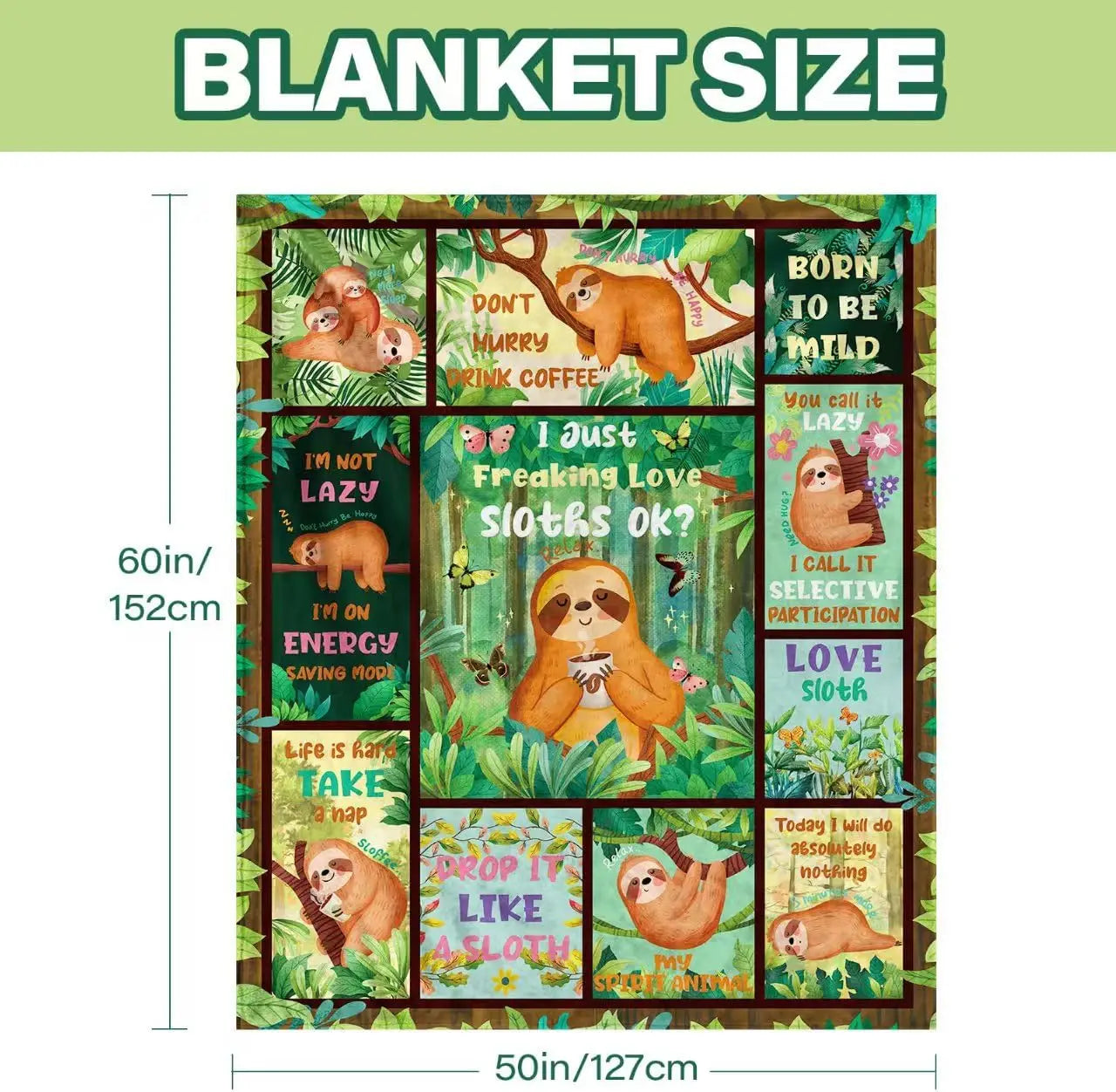 Sloth Blanket