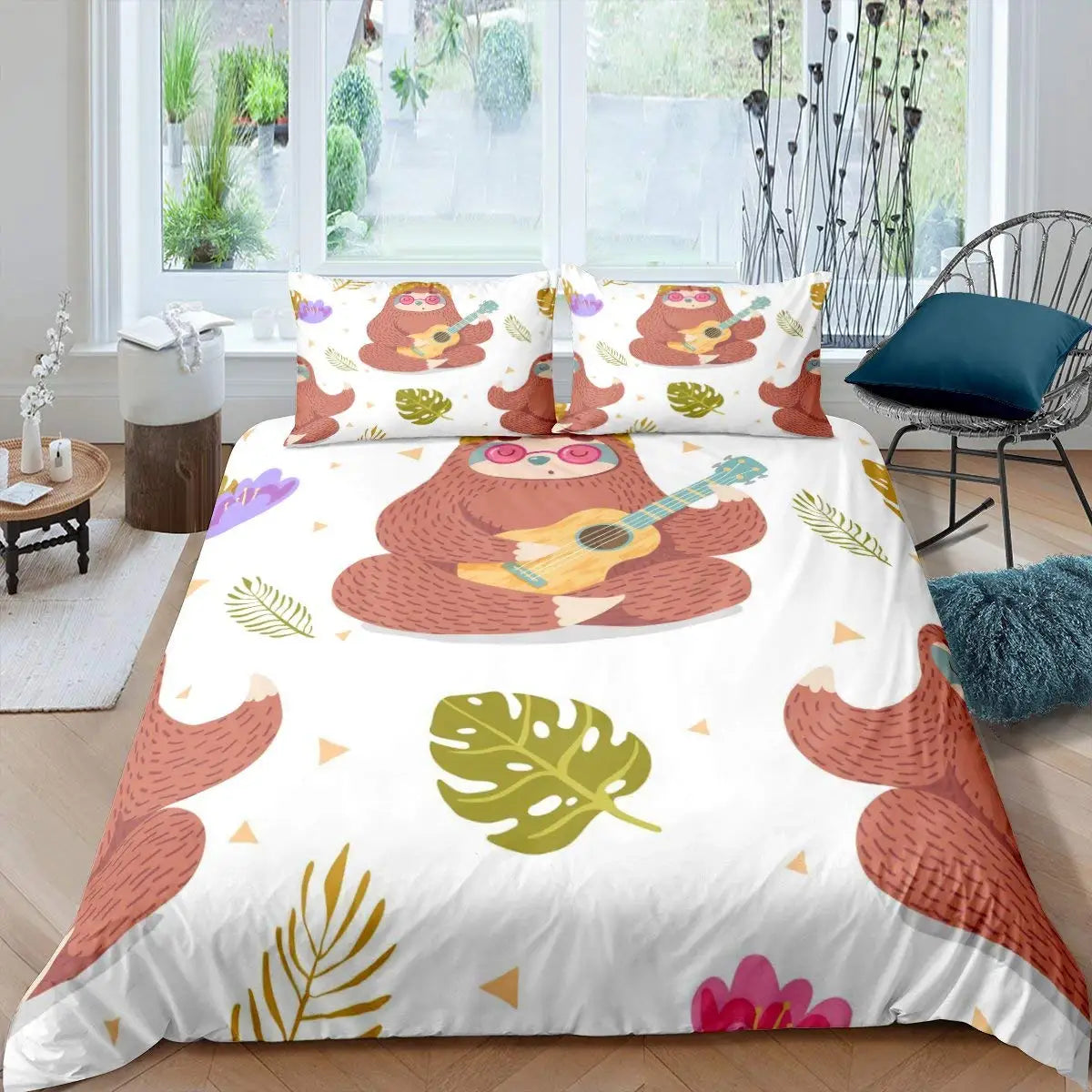 Sloth Bedding Set