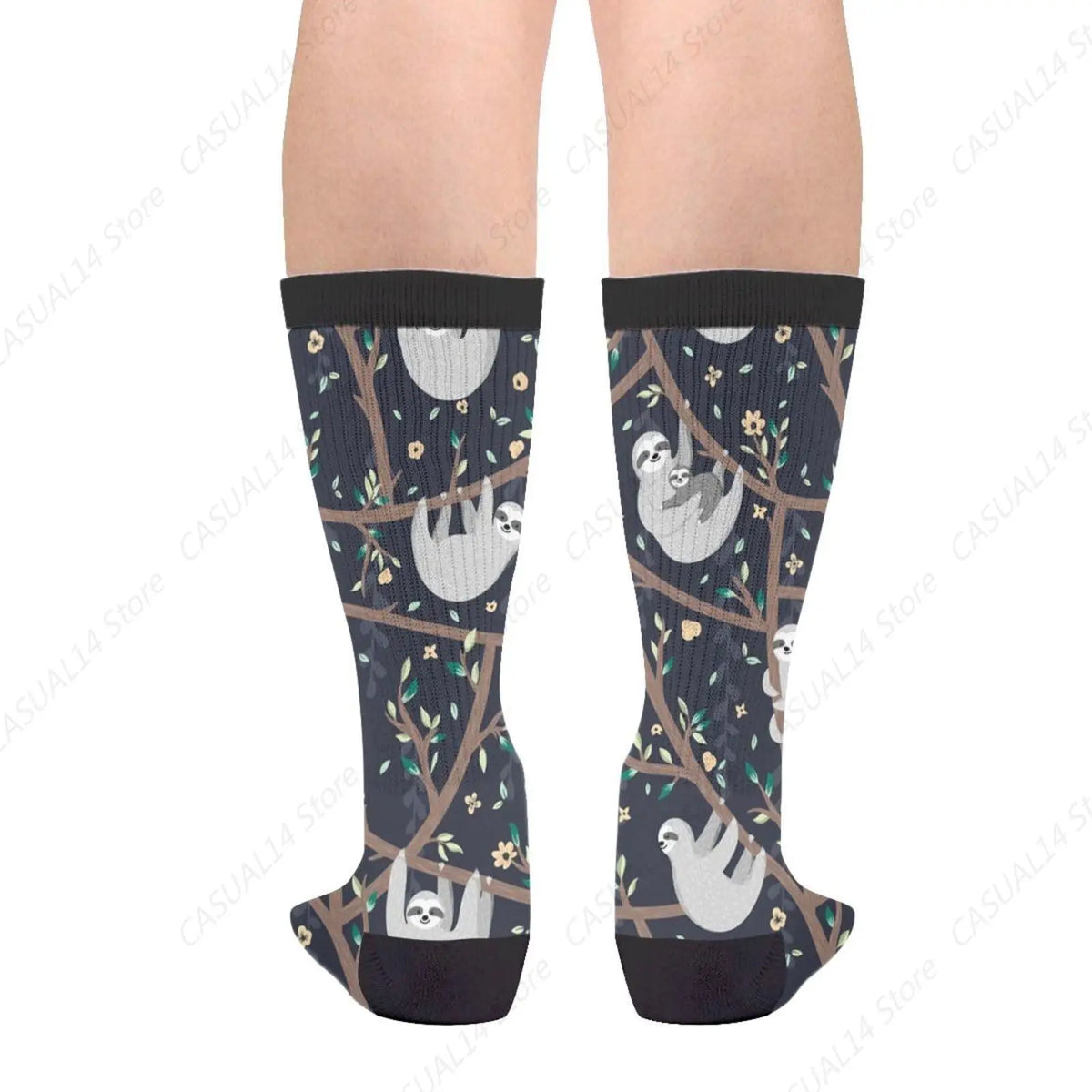 Tree Sloth Socks