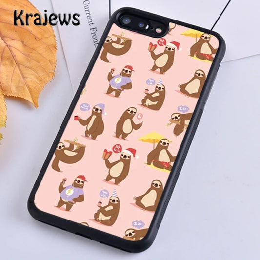 Sloth Phone Case For iPhone