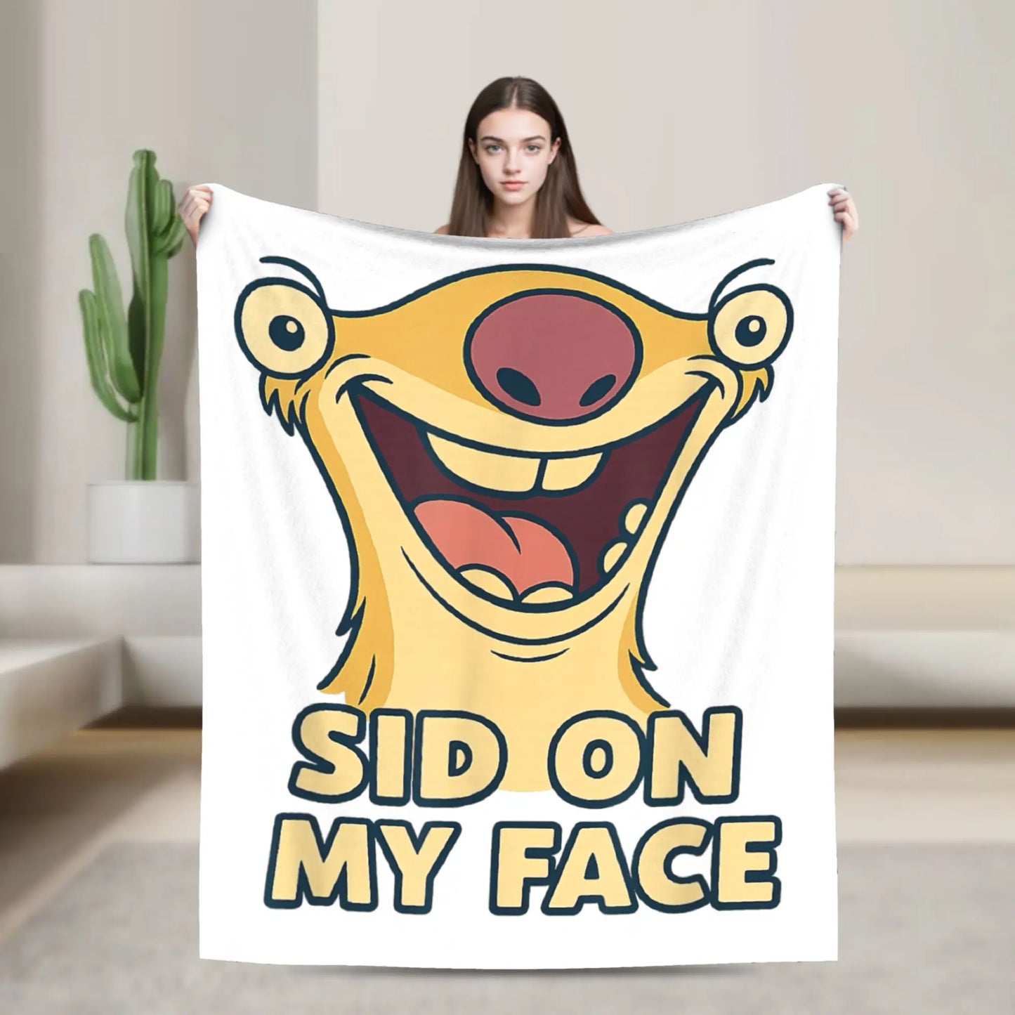 Ice Age Sid the Sloth Blanket