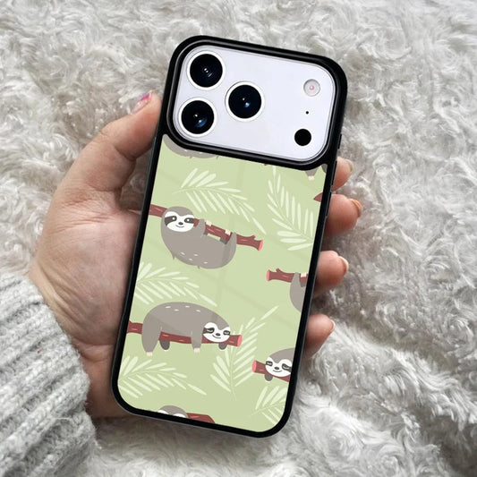 Lazy Sloth iPhone Case