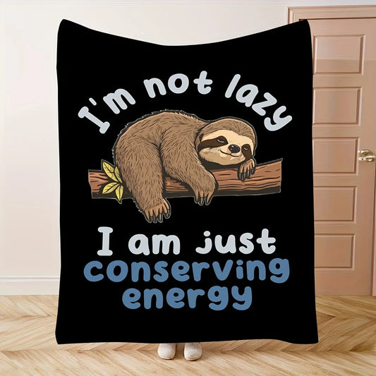 I'm Not Lazy Blanket