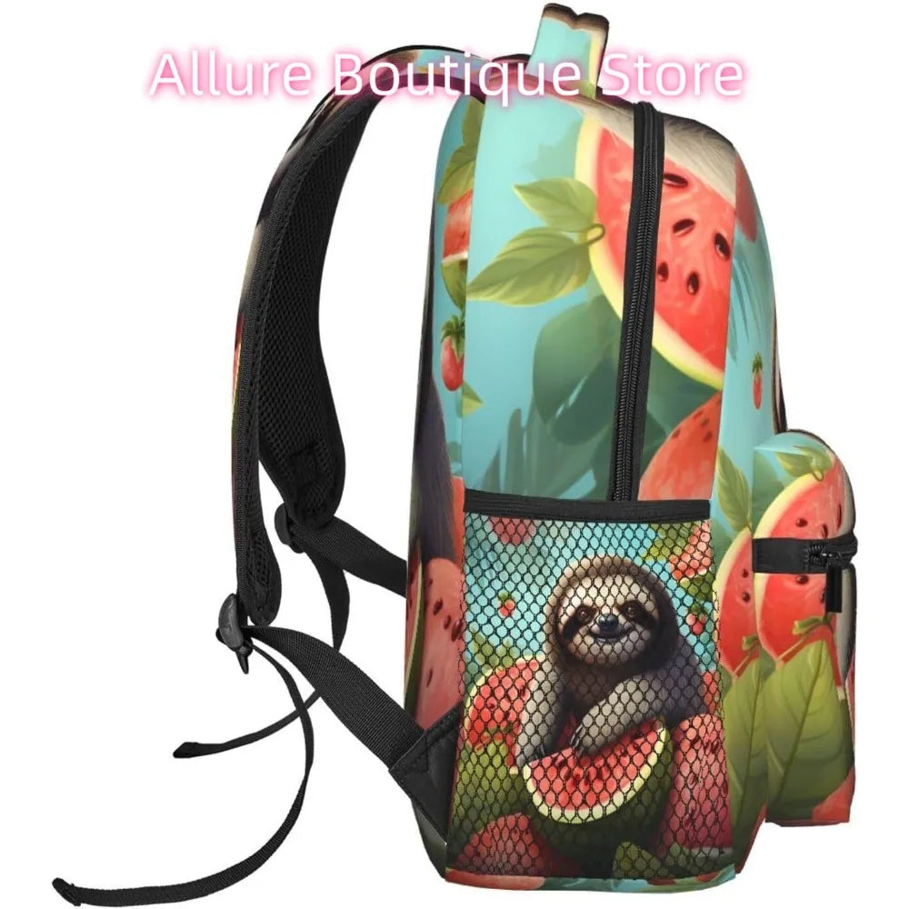Watermelon Sloth Backpack