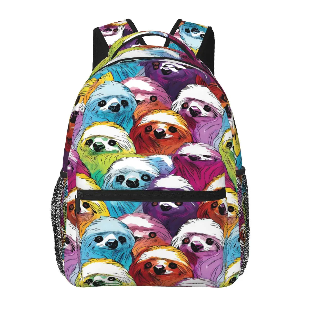 Vibrant Sloth Backpack