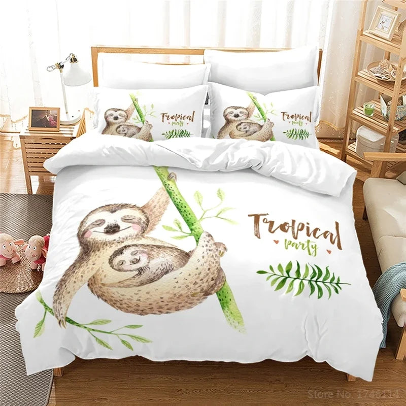 Sloth Bedding Sets