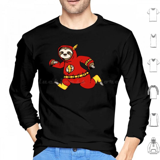 Flash Sloth Long Sleeve T-Shirt