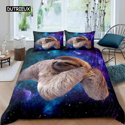 Sloth Duvet Cover Set
