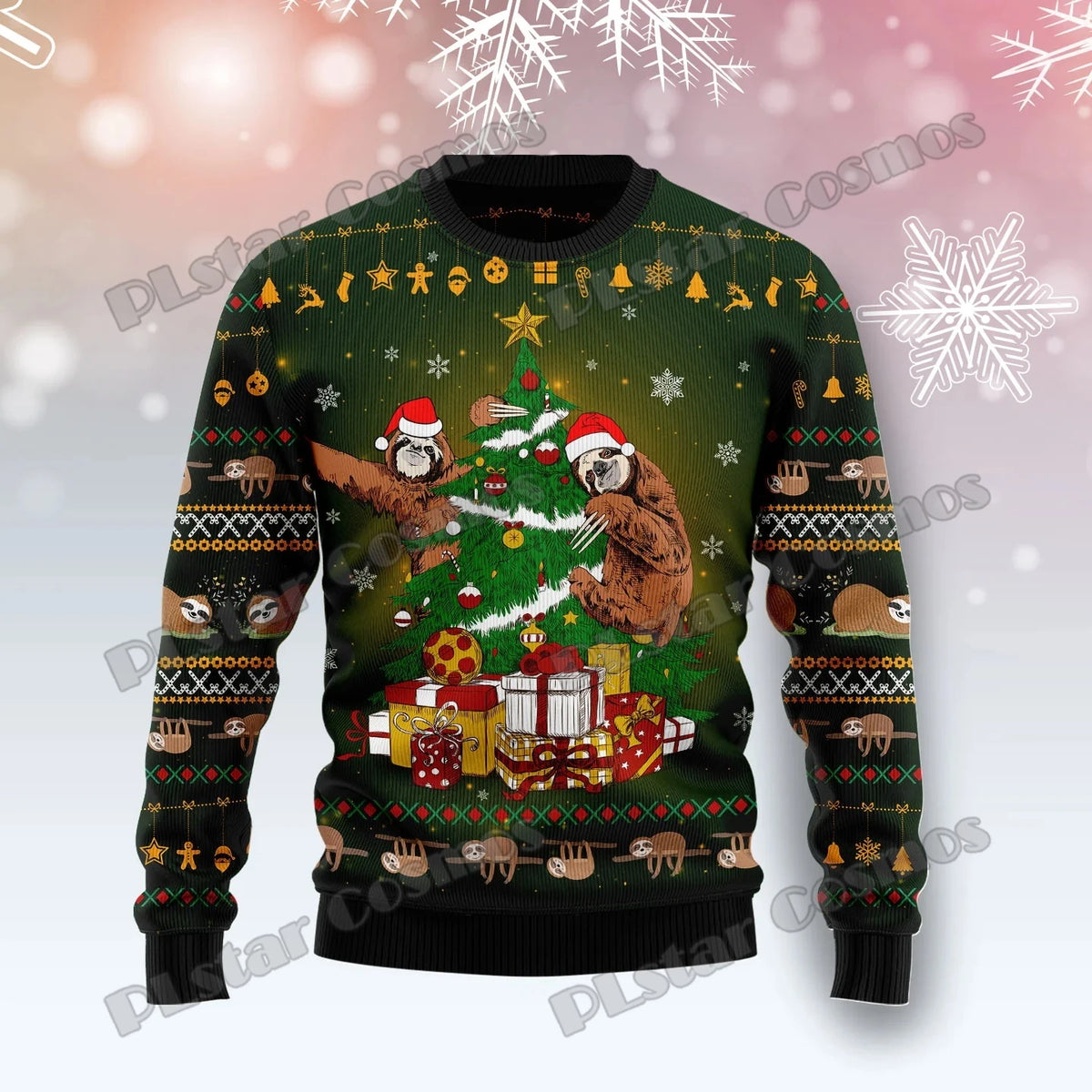 Sloth Christmas Jumper