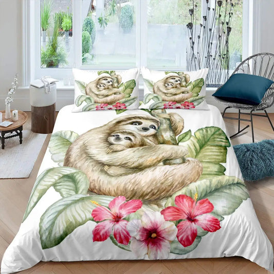 Sloth Duvet Cover Sets