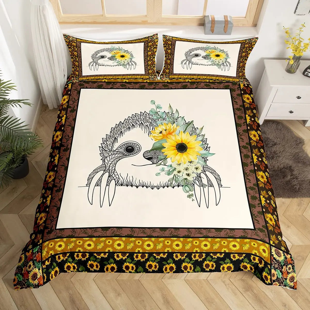 Sloth Bedding Set