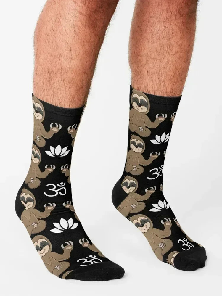 Sloth Yoga Socks