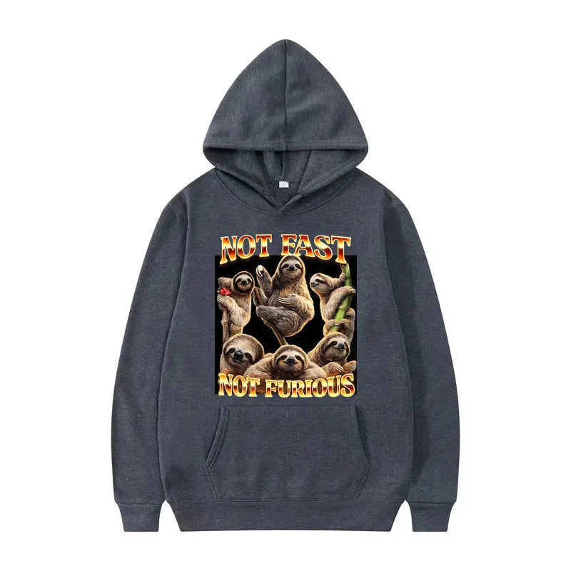 Not Fast Not Furious Sloth Hoodie