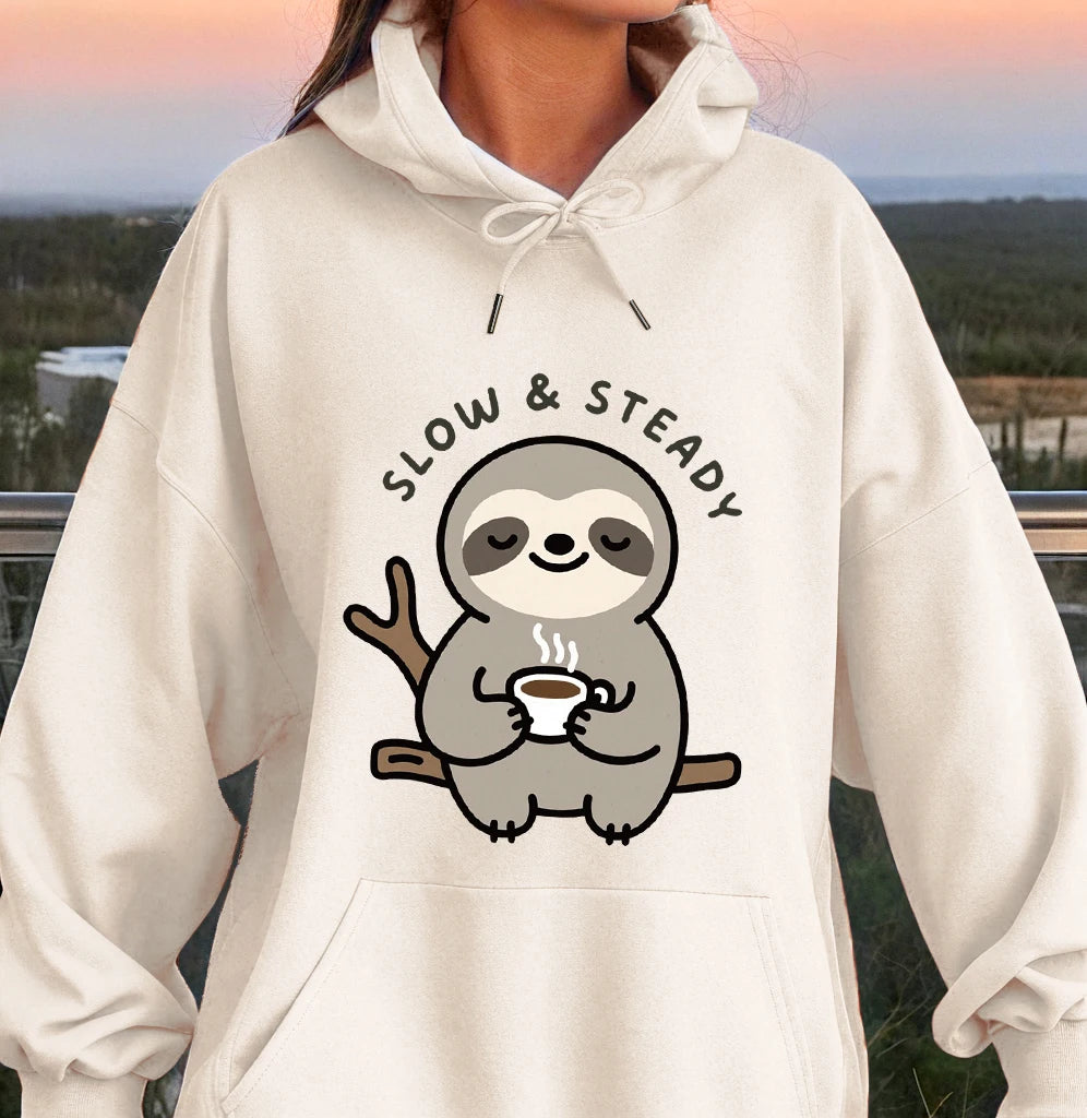 Slow & Steady Hoodies