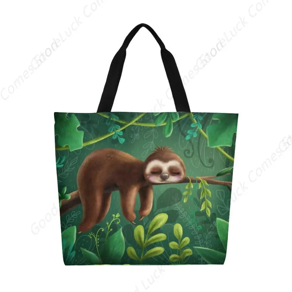 Living The Sloth Life Tote Bag