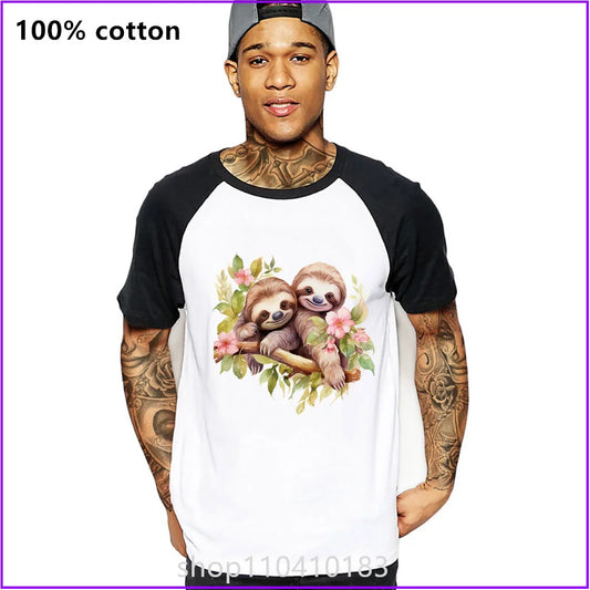 Cute Sloths Couple Sloths T-Shirts