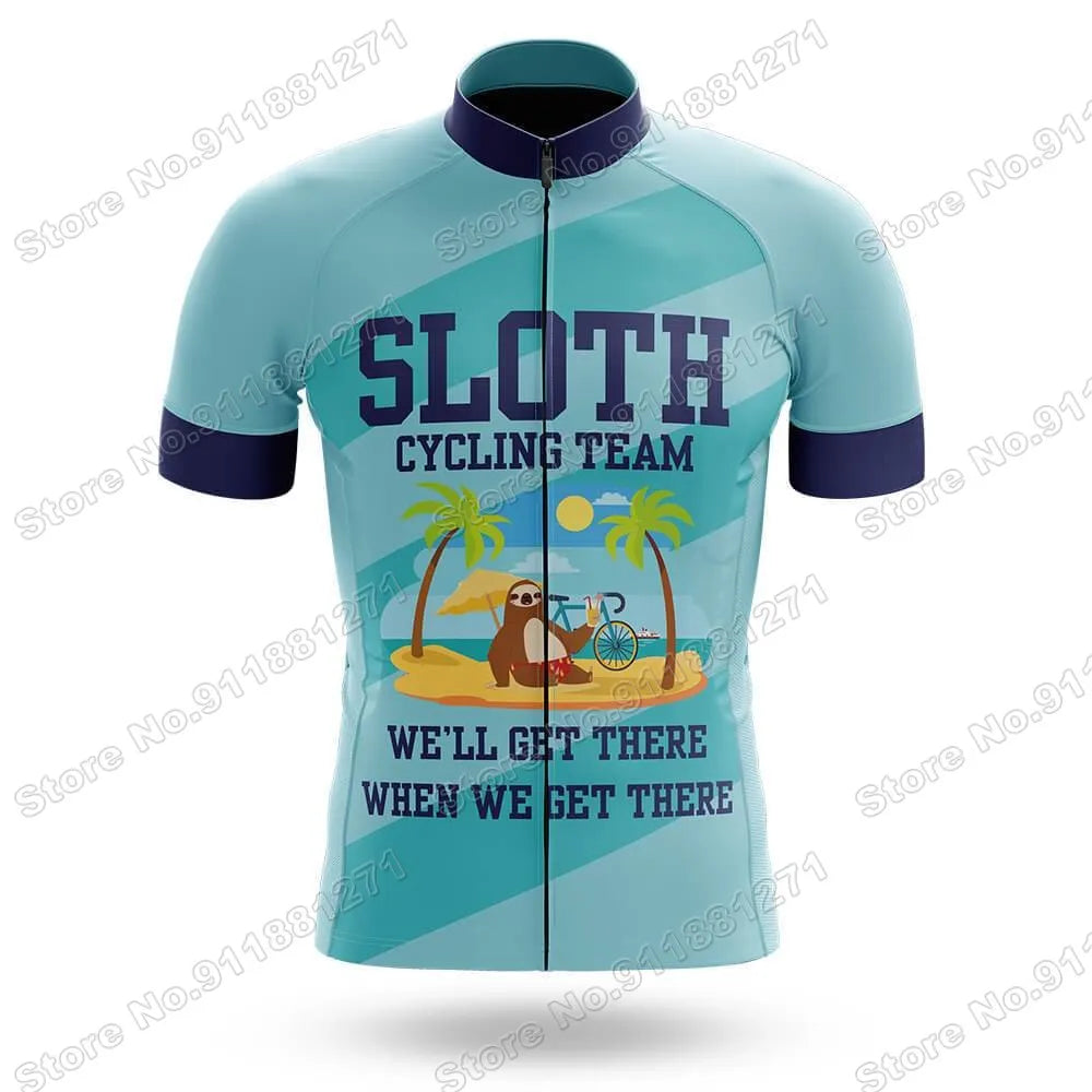 Sloth Cycling Team Jersey product photo