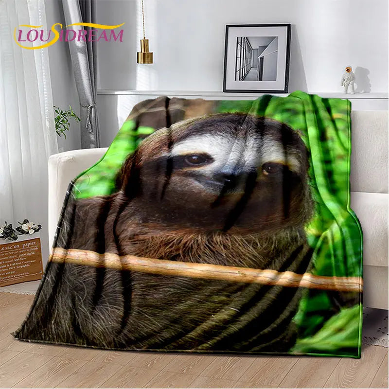 Sloth Theme Blankets