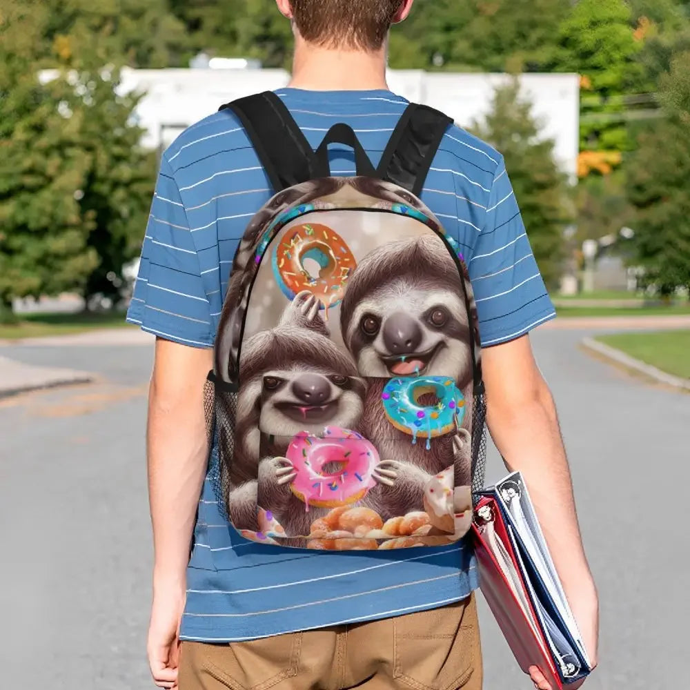 Sloth & Donuts Backpack