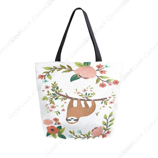 Cute Sloth Tote Bag