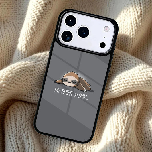 My Spirit Animal Sloth iPhone Case