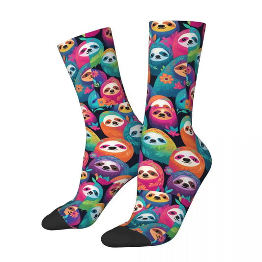 Sloth Face Crew Socks