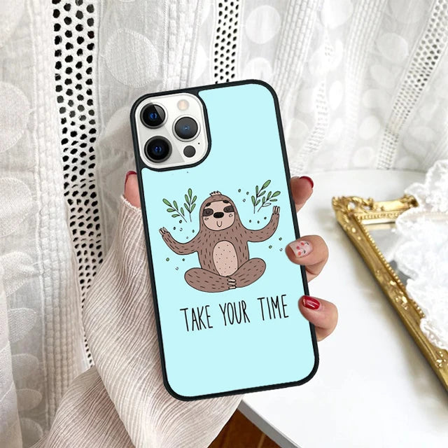 Take Your Time Sloth Samsung Phone Case