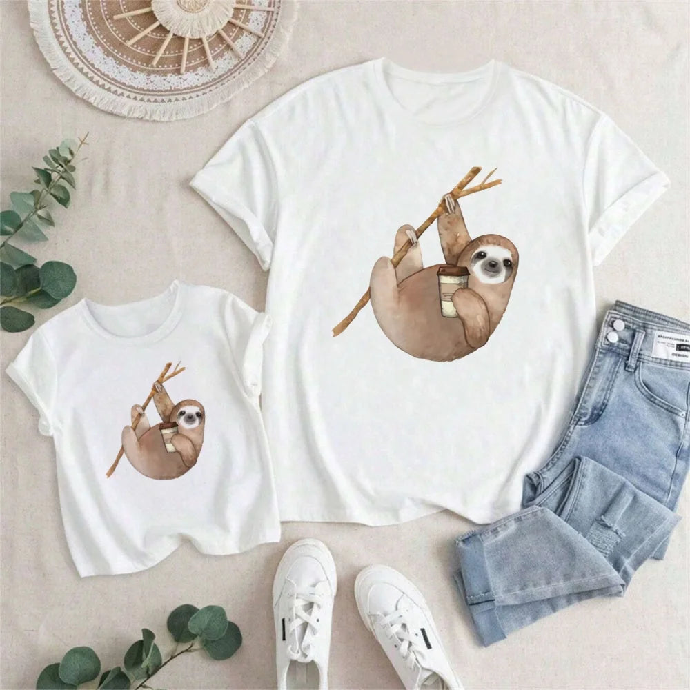 Sloth Print T-Shirt