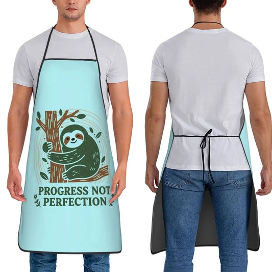 Progress Not Perfection Apron