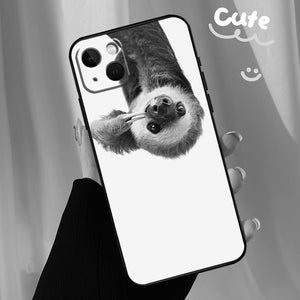 Black and White iPhone Case