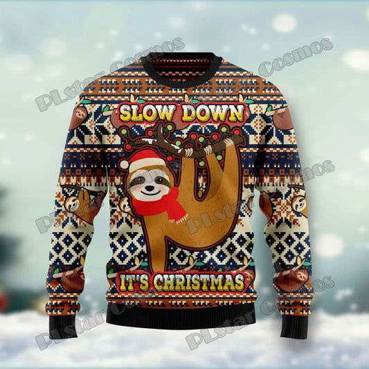 Sloth Christmas Jumper