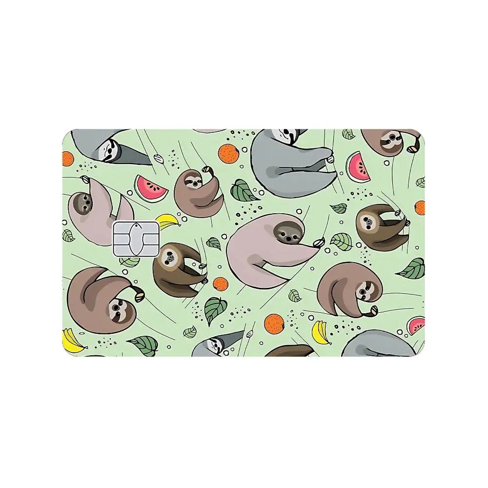 Sloth Card Stickers
