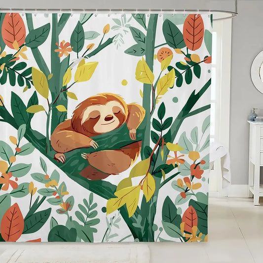 Sloth Shower Curtain
