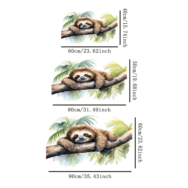 Adorable Sloth Design Door Mat