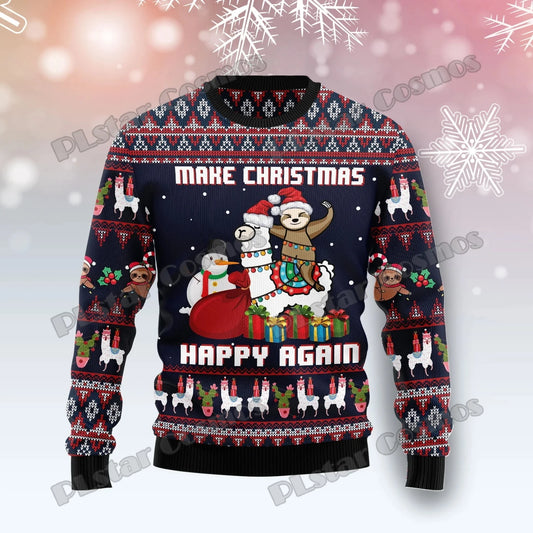 Sloth Christmas Jumper