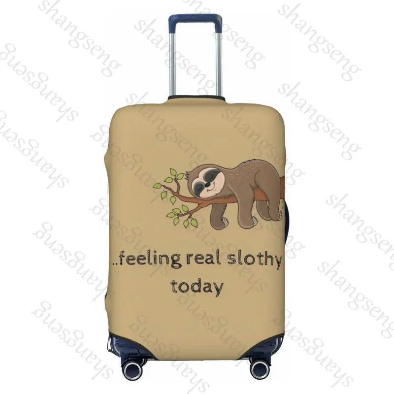 Sloth Suitcase Cover