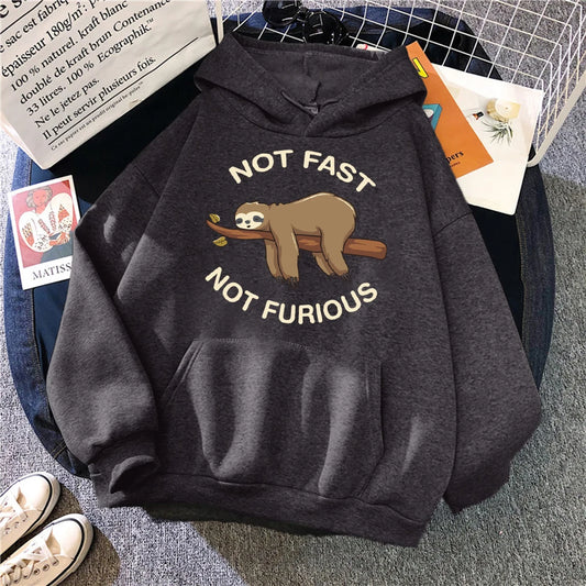 Not Fast Not Furious Sloth Hoodie