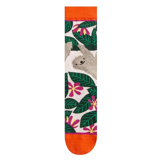 Sloth Cotton Socks