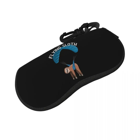 Paragliding Flying Sloth Glasses Case