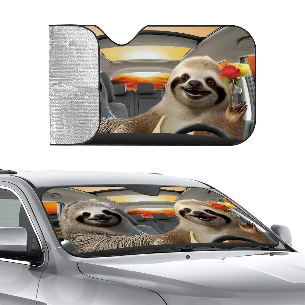 Sloth Car Sunshade