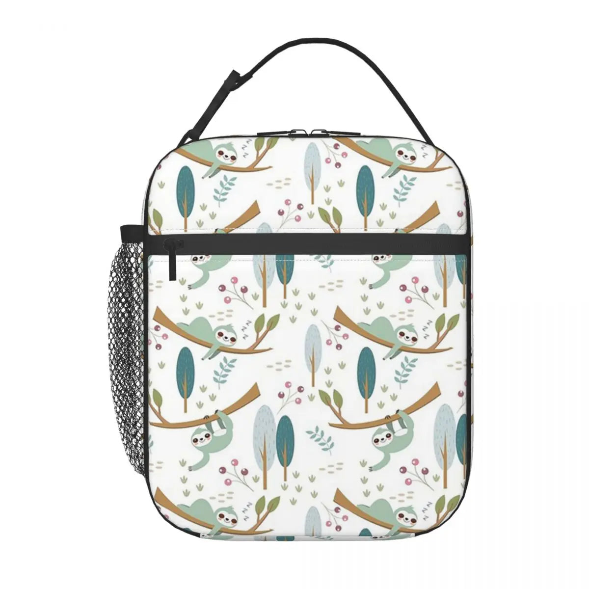 Sleeping Sloth Insulated Lunch Bag