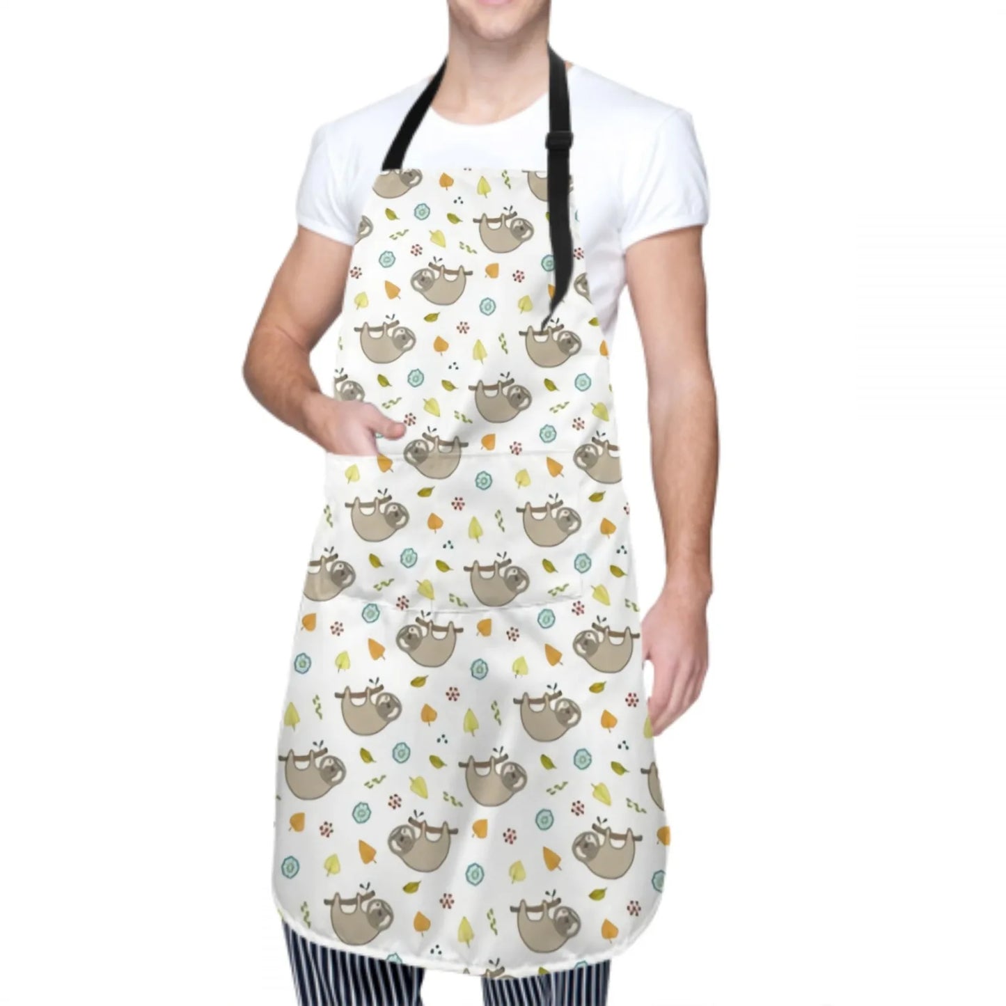 Assorted Cute Sloth Aprons