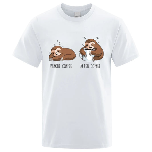 Before Coffee After Coffee T-Shirt