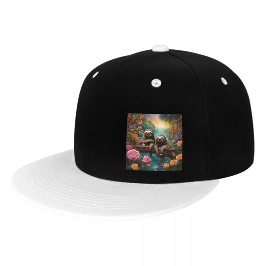 Sloth Scene Picture Baseball Cap