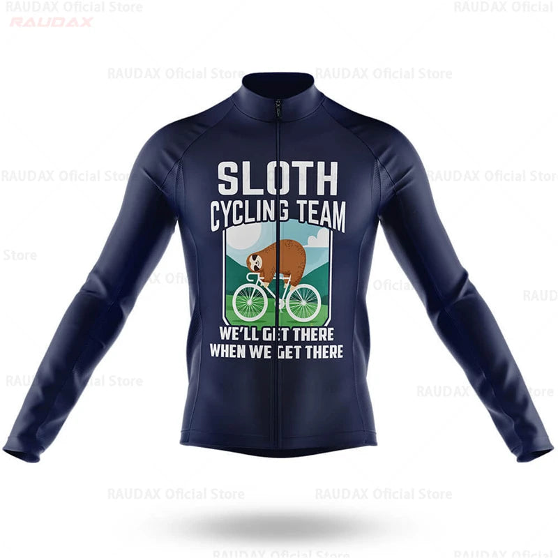 Sloth Long Sleeves Cycling Jacket