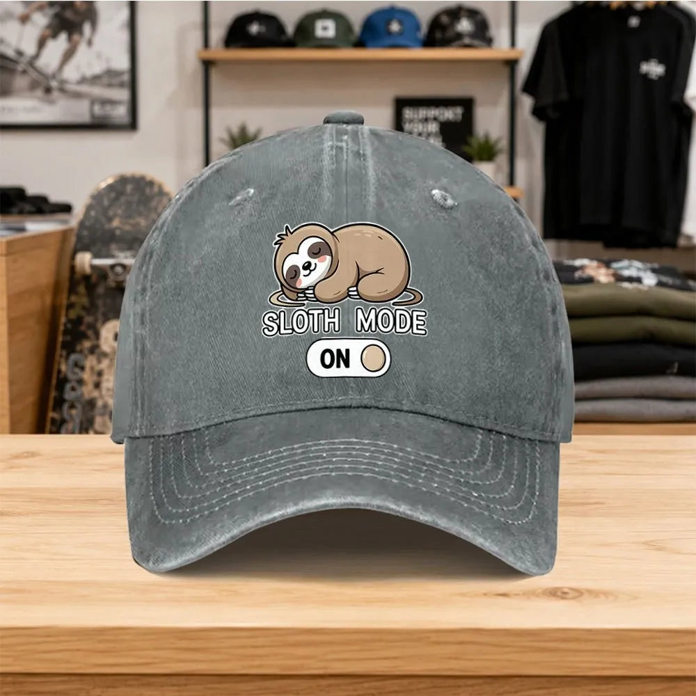 Sloth Mode On Baseball Cap