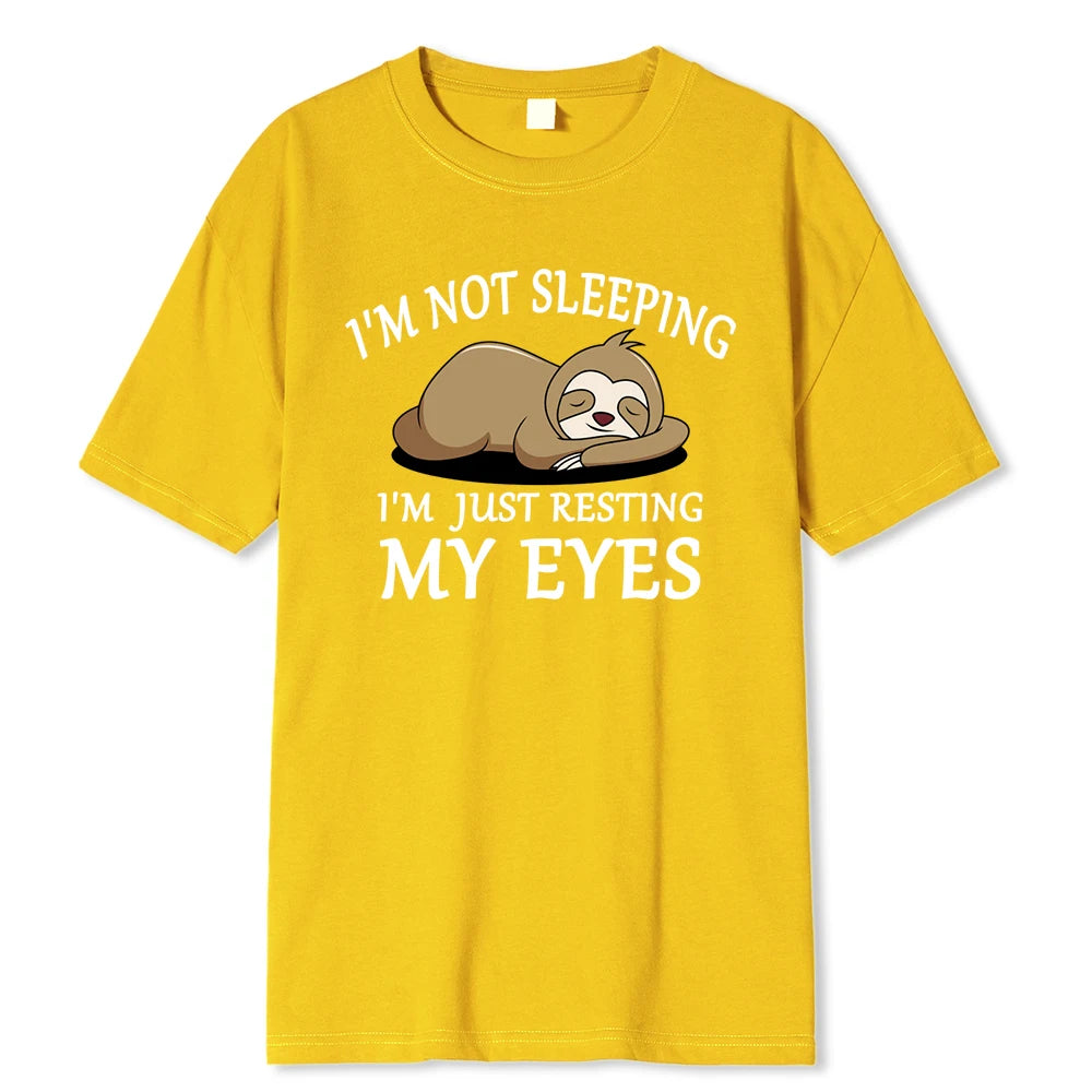 I'm Not Sleeping I'm Just Resting My Eyes T-Shirt