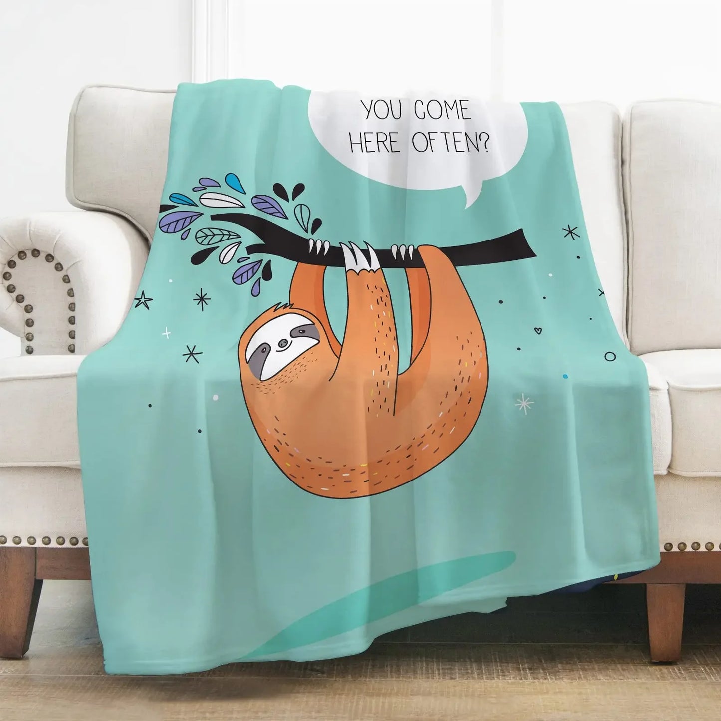 Sloth Theme Blankets