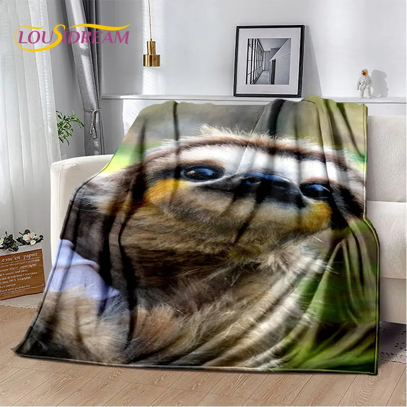 Sloth Theme Blankets